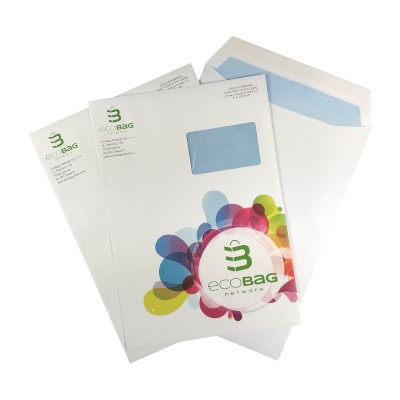 letter & file envelopes – custom printing