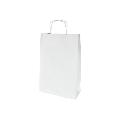 white plain smooth paper bags – without printing 16