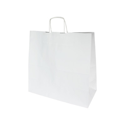 white plain smooth paper bags – without printing 13