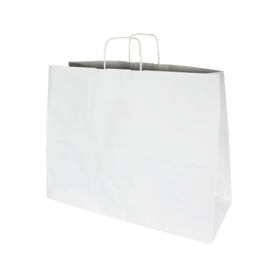 white plain smooth paper bags – without printing 12