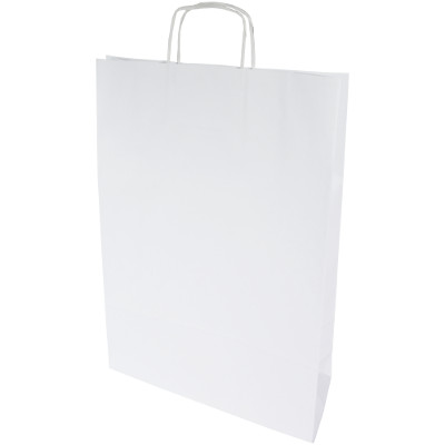white plain smooth paper bags – without printing