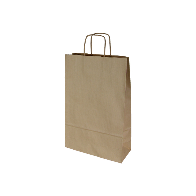ribbed brown paper bags – without printing 8
