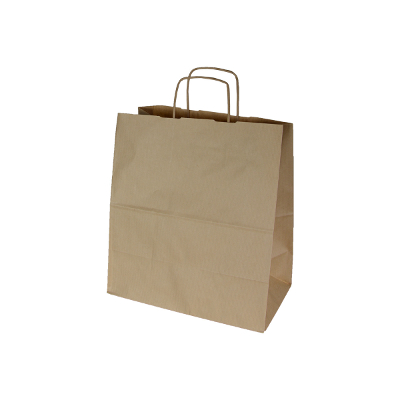ribbed brown paper bags – without printing 9