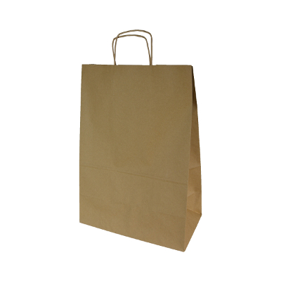 brown plain smooth paper bags – without printing 9