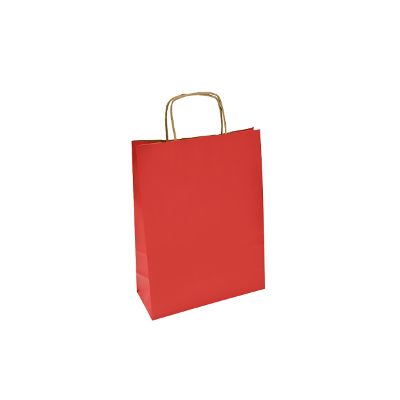colored paper bags – without printing