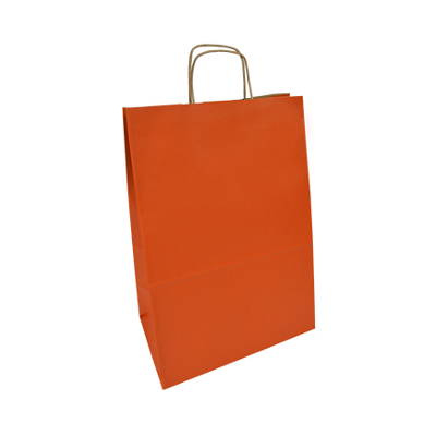 colored paper bags – without printing