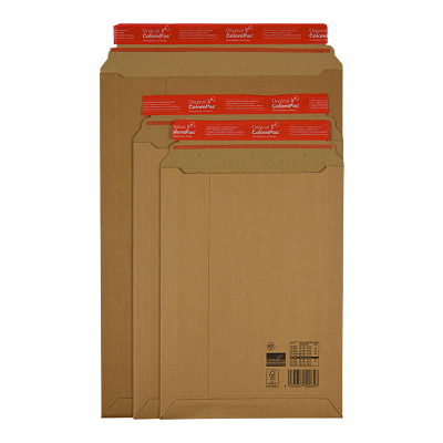 2 in 1 ColomPac cardboard envelopes – standard 3