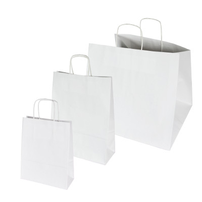 white plain smooth paper bags – without printing 1