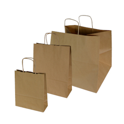brown plain smooth paper bags – without printing 1